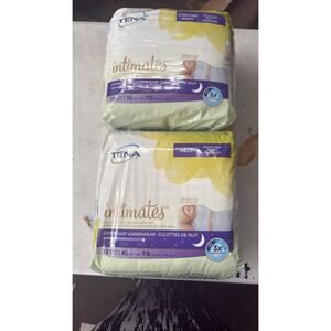 TENA Intimates Overnight Incontinence Underwear for Women XL 12 Ct 2 pkg